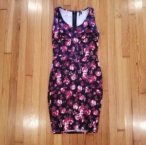 Fitted floral dress